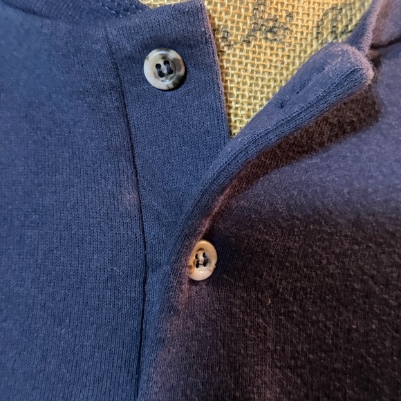 Vintage Navy Blue Polo Shirt with Eiffel Tower Embroidery - Picture 10 of 12